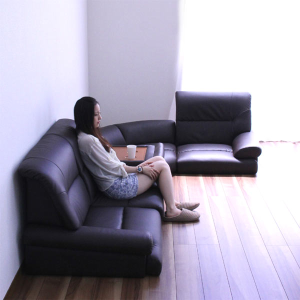 新品　ソファ　ソファー　L字ソファ　ソファセット　フロアソファ　アイボリー ローソファ フロアソファ コーナーソファ5点セット L字 PVC レザー