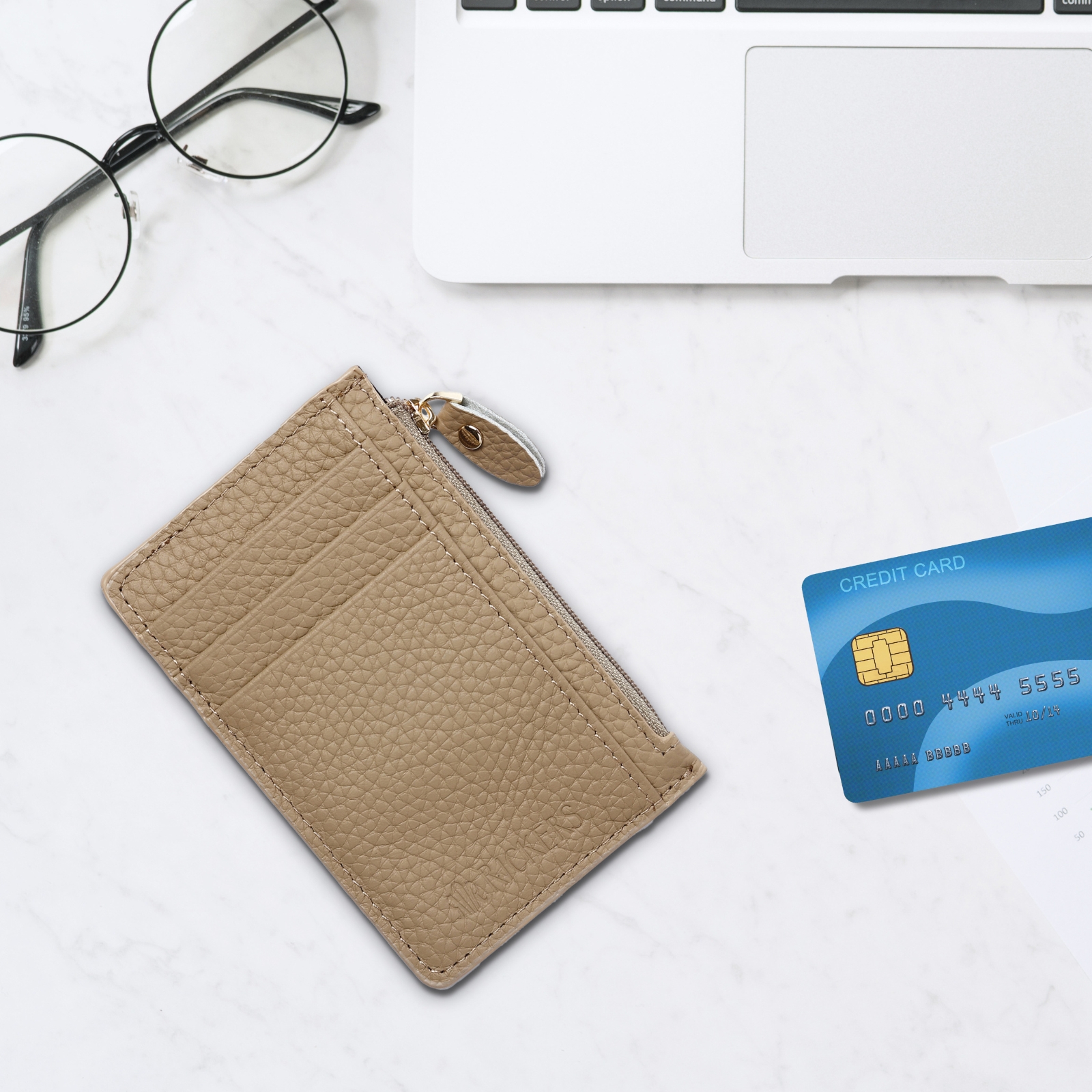 カードケース フラグメントケース 本革 薄型 財布型 財布代わり コイン