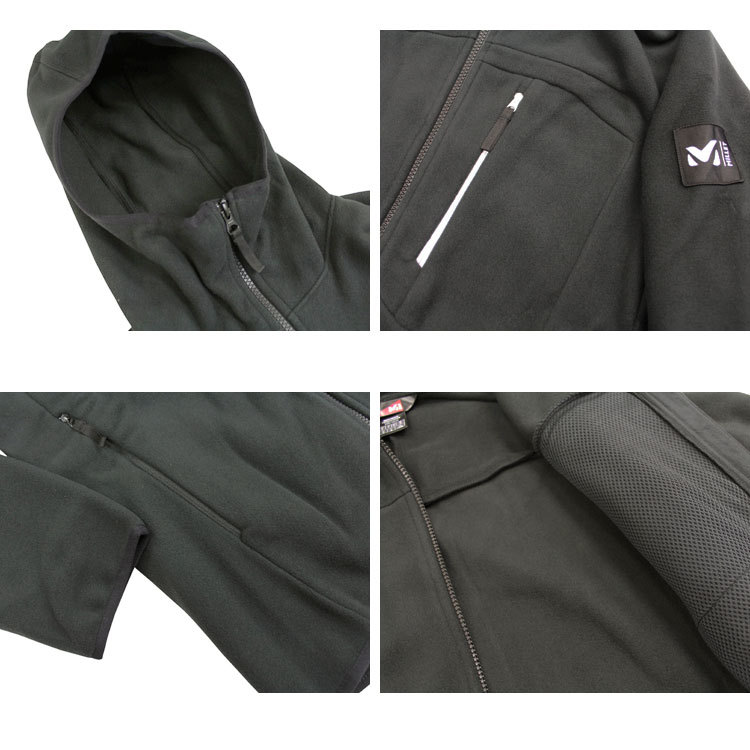 SALE ミレー フリース パーカ MILLET ABRASION FLEECE HOODIE