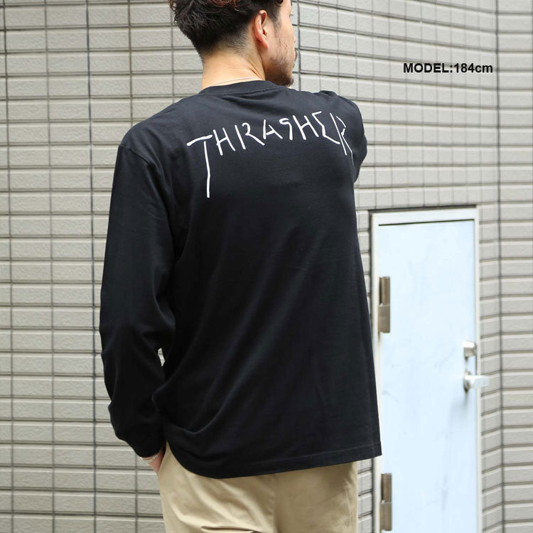 THRASHER（スラッシャー） Tシャツ ロンT THRASHER GONZ L/S T-SHIRTS