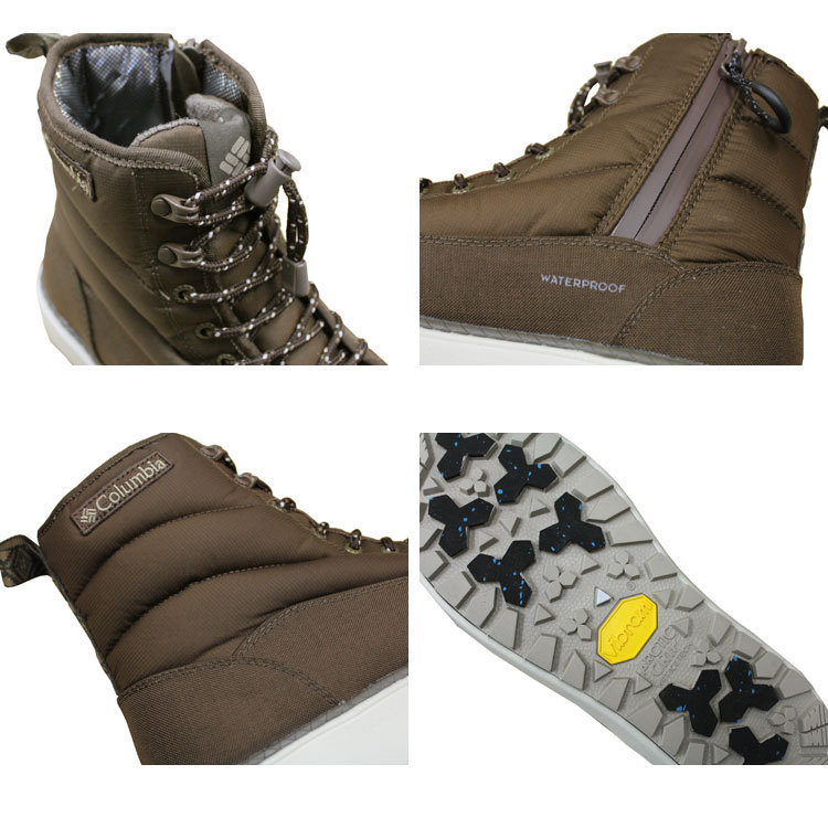 SALE コロンビア スポーツウェア ブーツ Columbia SAPLAND ARC WATERPROOF OMNI-HEAT BOOTS  サップランド アーク ウォータープルーフ 防水 保温 全3色