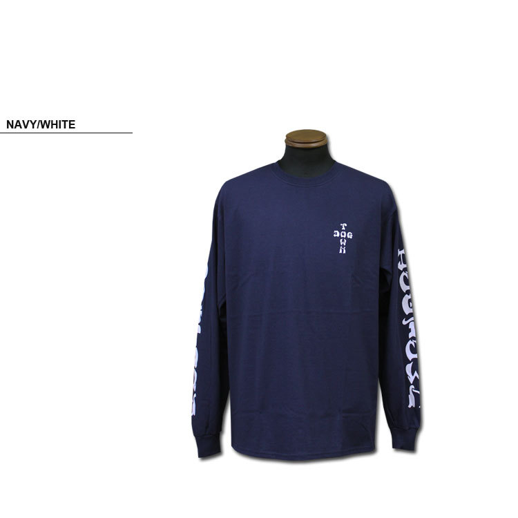 公式）ドッグタウン Tシャツ ロンT DOGTOWN CROSS SLEEVE L/S T