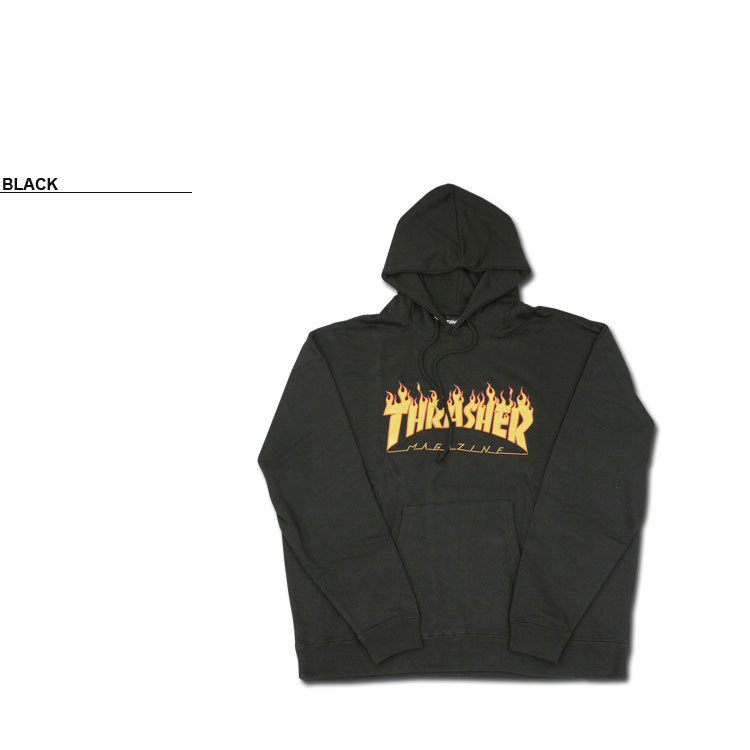 SALE (公式）(取扱店限定） スラッシャー パーカ THRASHER SP FLAME