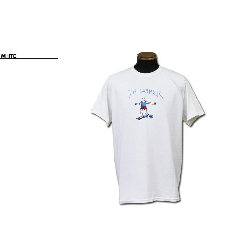 THRASHER（スラッシャー） SALE (公式） Tシャツ THRASHER GONZ LOGO S
