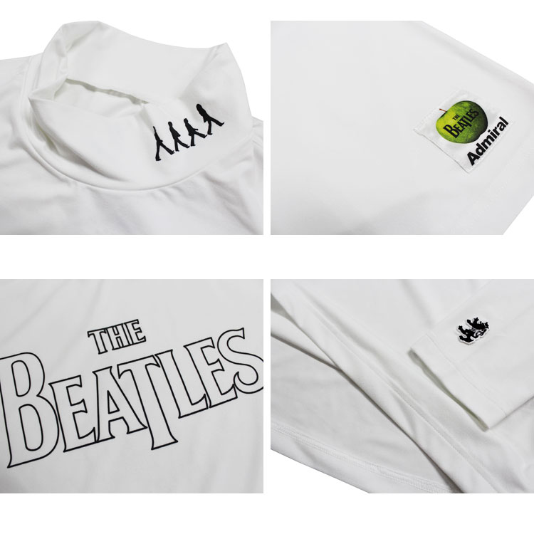 SALE アドミラル ゴルフ モックネックシャツ Admiral GOLF BEATLES