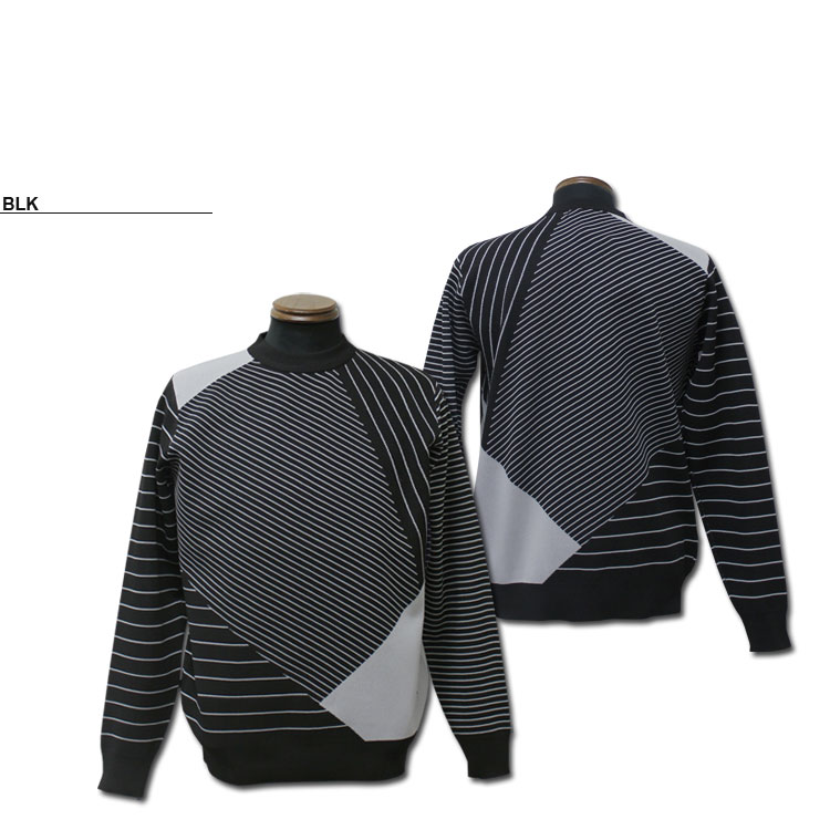 SALE アドミラル ゴルフ クルーネック ニット Admiral GOLF