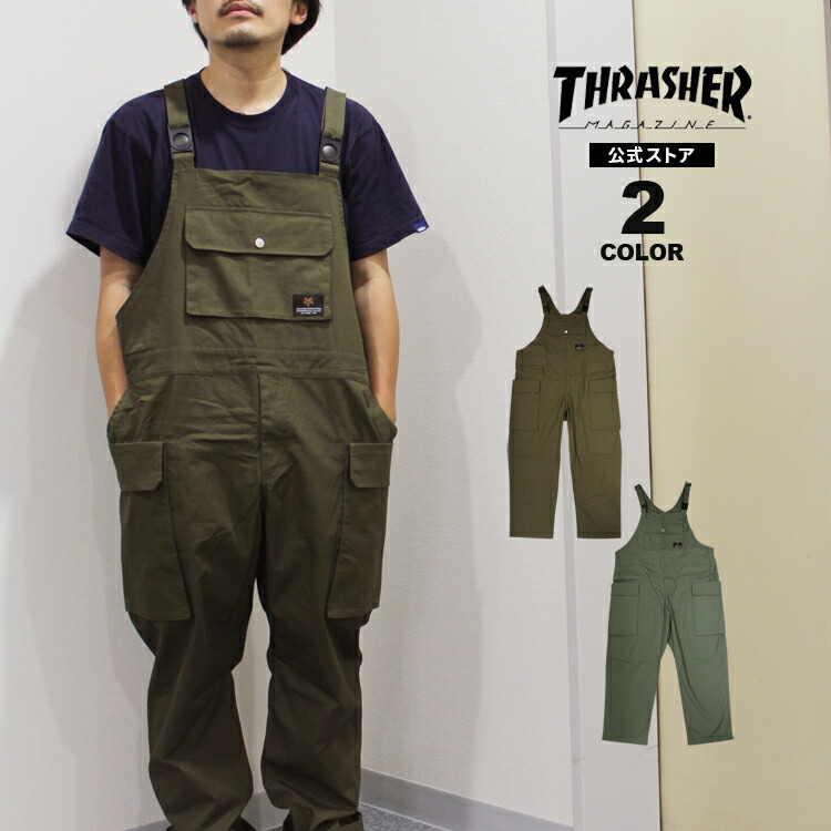 THRASHER（スラッシャー） SALE オーバーオール THRASHER RIPSTOP