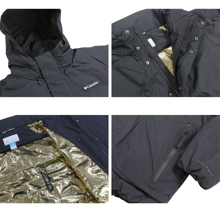 SALE コロンビア ダウン ジャケット Columbia COVE TO STREAM DOWN JACKET コーブトゥーストリーム アウター  上着 防水 透湿 全2色 XS-XL メンズ レディース