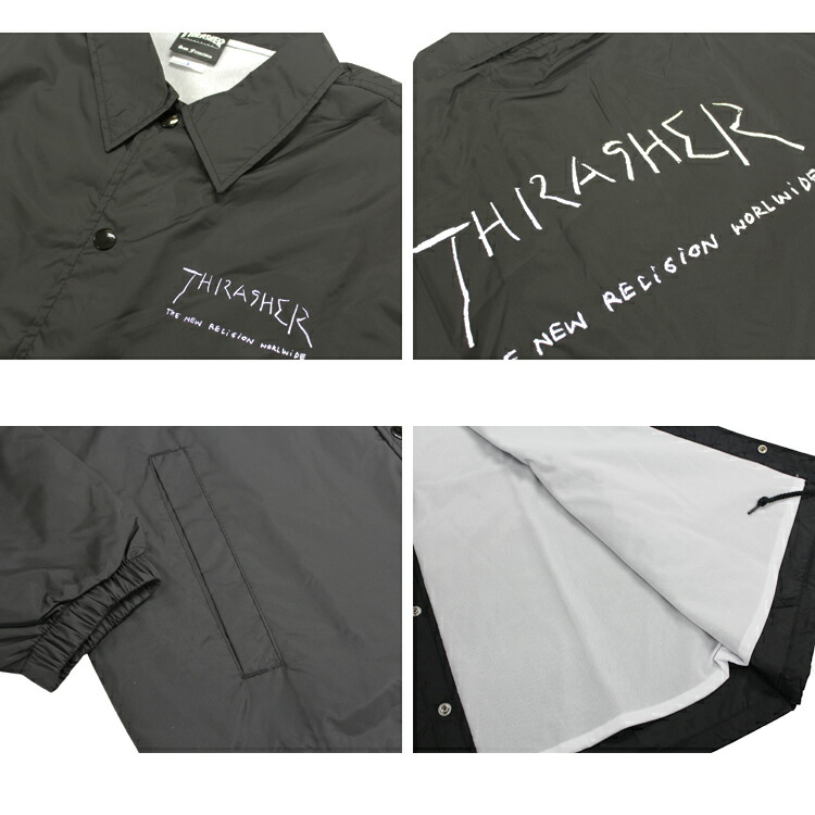 THRASHER スラッシャー コーチジャケット