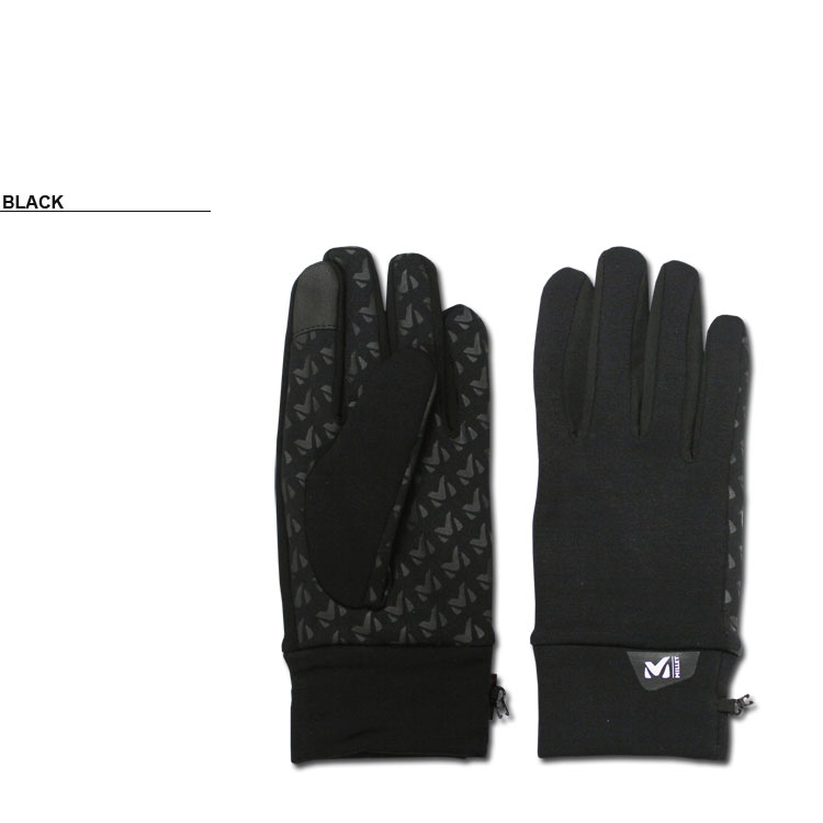 ミレー グローブ 手袋 MILLET WARM STRETCH TREK GLOVE 防寒 防風 保温
