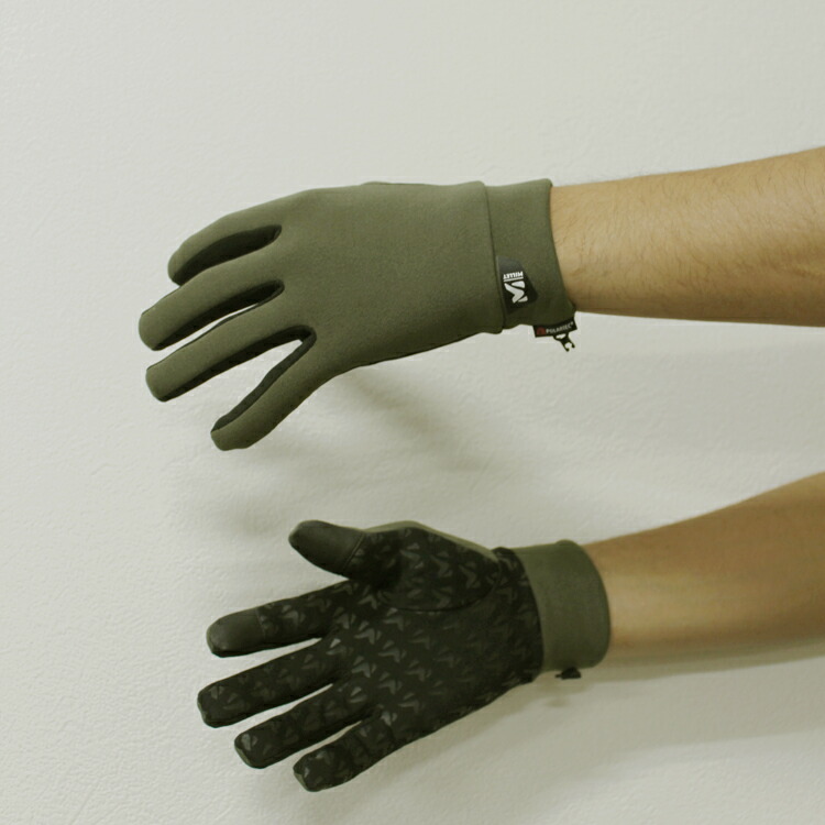 ミレー グローブ 手袋 MILLET WARM STRETCH TREK GLOVE 防寒 防風 保温