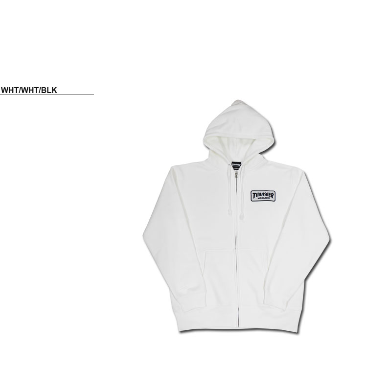 THRASHER 【SALE】アウトレット スラッシャー ジップ パーカー