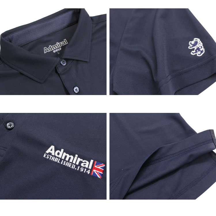 ADMIRAL メンズ トリコロール ストレッチ ポロ ジャージ ニコルクラブフォーメン NICOLE CLUB FOR MEN Admiral別注
