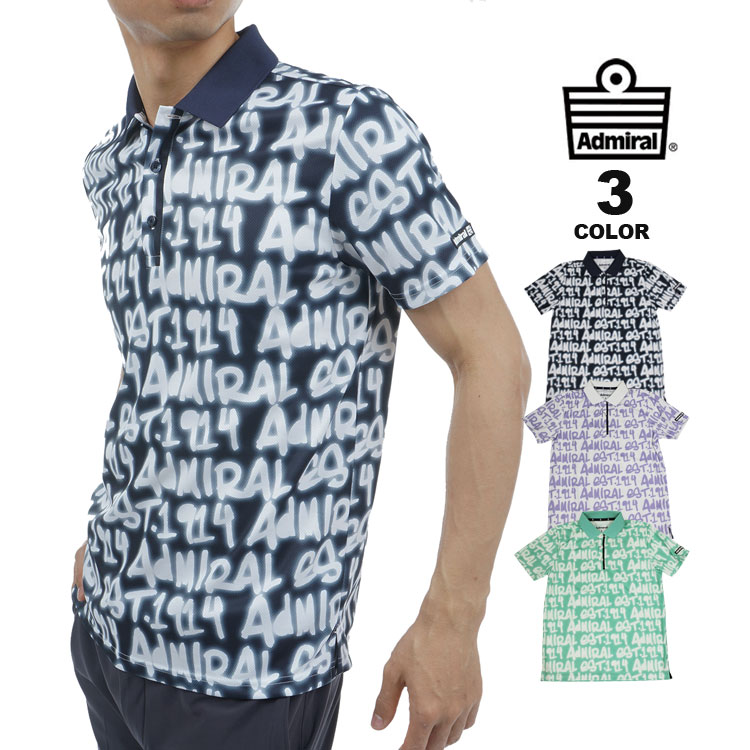 SALE アウトレット アドミラル ゴルフ ポロシャツ Admiral GOLF SPRAY