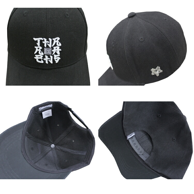 SAIGAN TERROR スナップバック キャップ NYHC SXOXB THRASHER（スラッシャー） SALE キャップ THRASHER CAP 帽子 メンズ