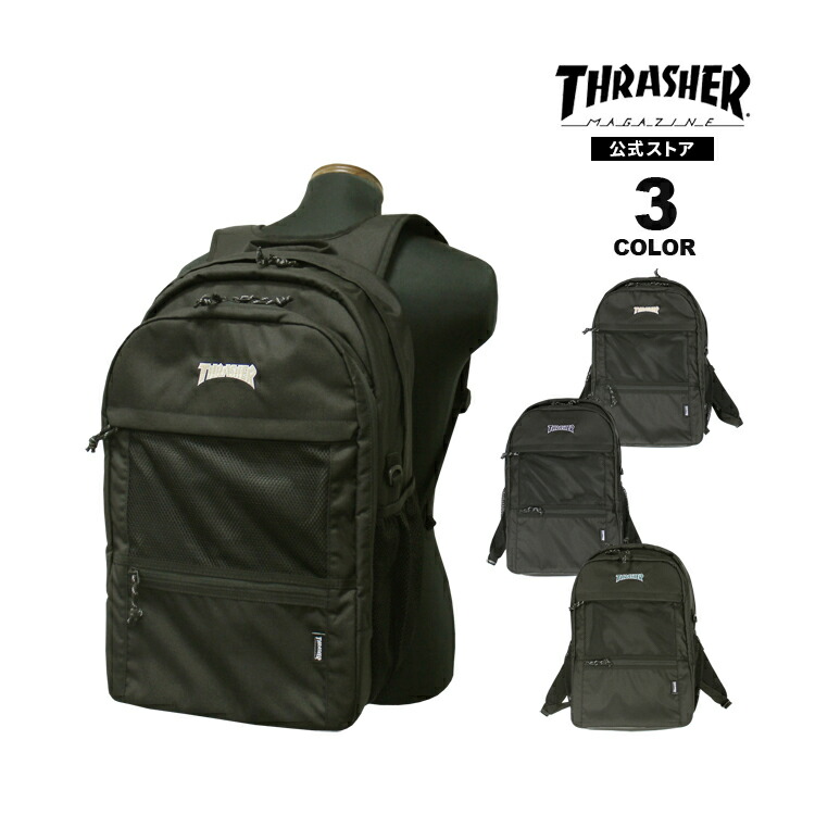 スラッシャー リュック バッグ THRASHER SCHOOL BACK PACK