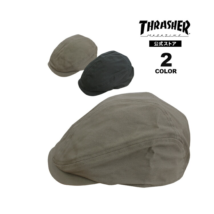 スラッシャー ハンチング THRASHER キャップ ハット 帽子 メンズ レディース ユニセックス 全2色 MAG LOGO HUNTING CAP  HAT (公式）