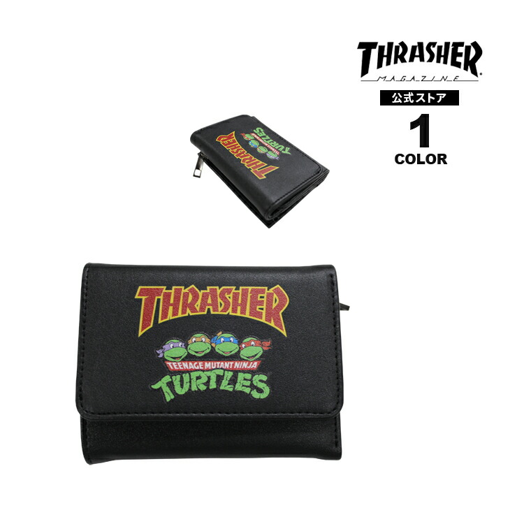 THRASHER スラッシャー ウォレット 財布 NINJA TURTLES WALLET