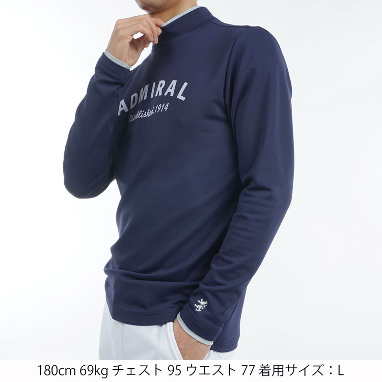 SALE アウトレット アドミラル ゴルフ モックネックシャツ Admiral