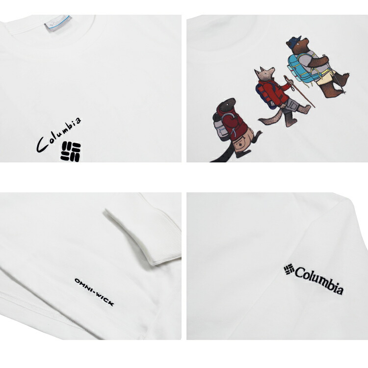 Columbia（コロンビア） SALE アウトレット 長袖Tシャツ Columbia Lake