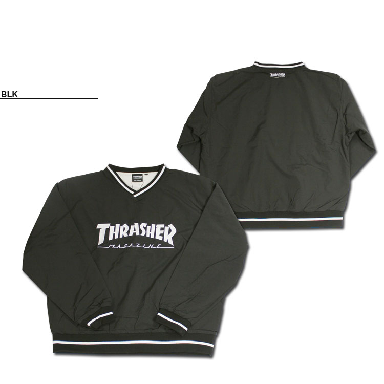 THRASHER（スラッシャー） ナイロントップス THRASHER HOMETOWN emb