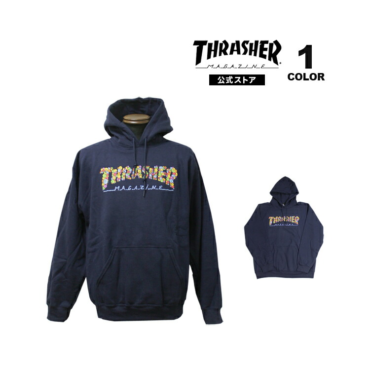 THRASHER（スラッシャー） SALE パーカー THRASHER SMILE by Spanky