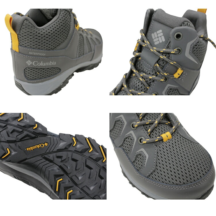 SALE アウトレット コロンビア ハイキングシューズ Columbia GRANITE TRAIL MID WaterProof WIDE  グラナイト トレイル ミッド ウォータープルーフ ワイド