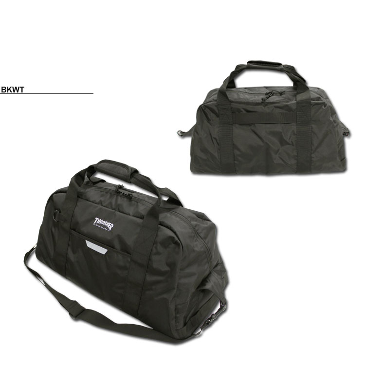 THRASHER（スラッシャー） ダッフルバッグ THRASHER RUNNING PUSH