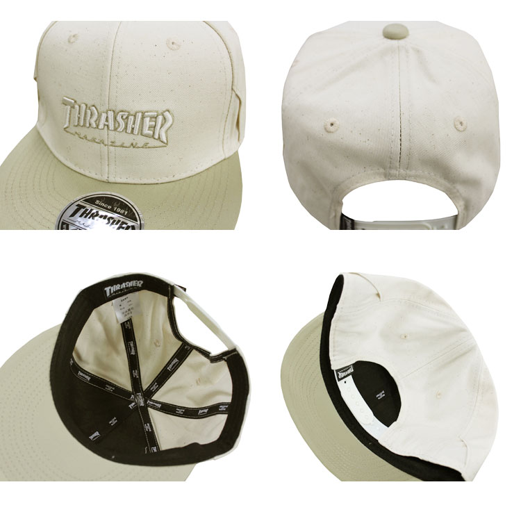 THRASHER スラッシャー キャップ HOMETOWN SNAP BACK FLAT CAP