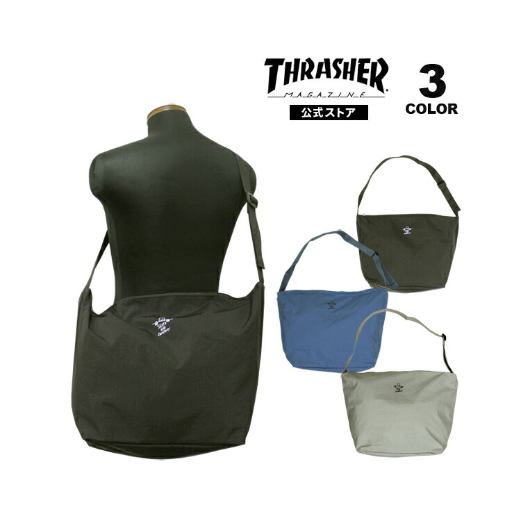 THRASHER（スラッシャー） SALE ショルダー バッグ THRASHER GONZ SAD