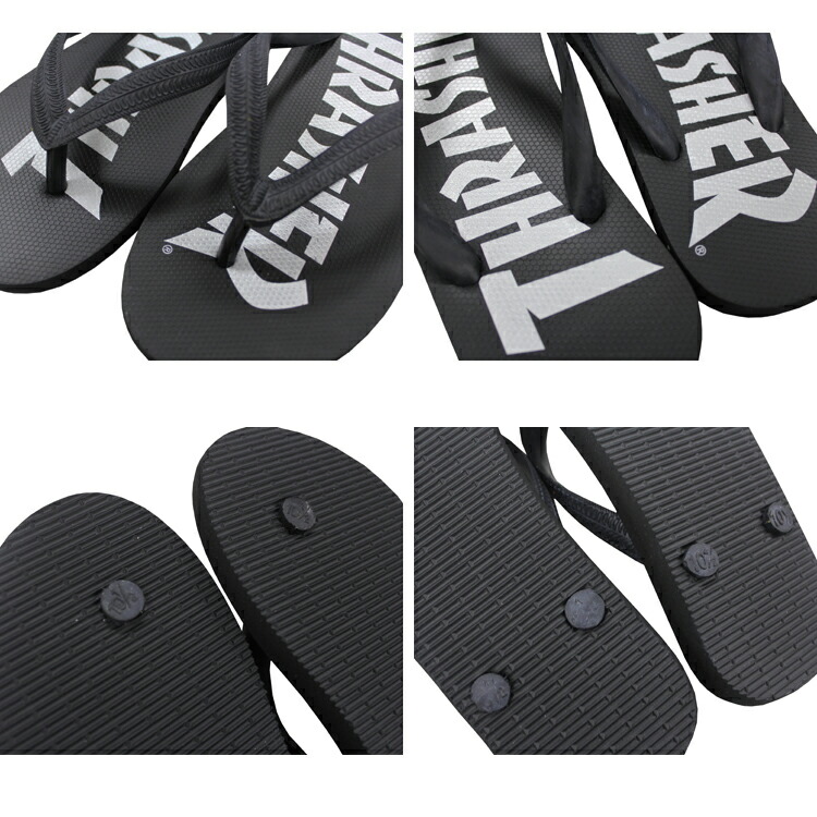 【 】BEACH ビーチサンダル THRASHER SALE アウトレット スラッシャー サンダル CYAARVO