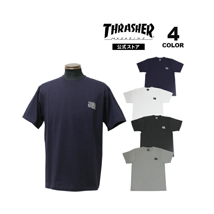 THRASHER（スラッシャー） SALE Tシャツ THRASHER ANTI LOGO emb S/S T 