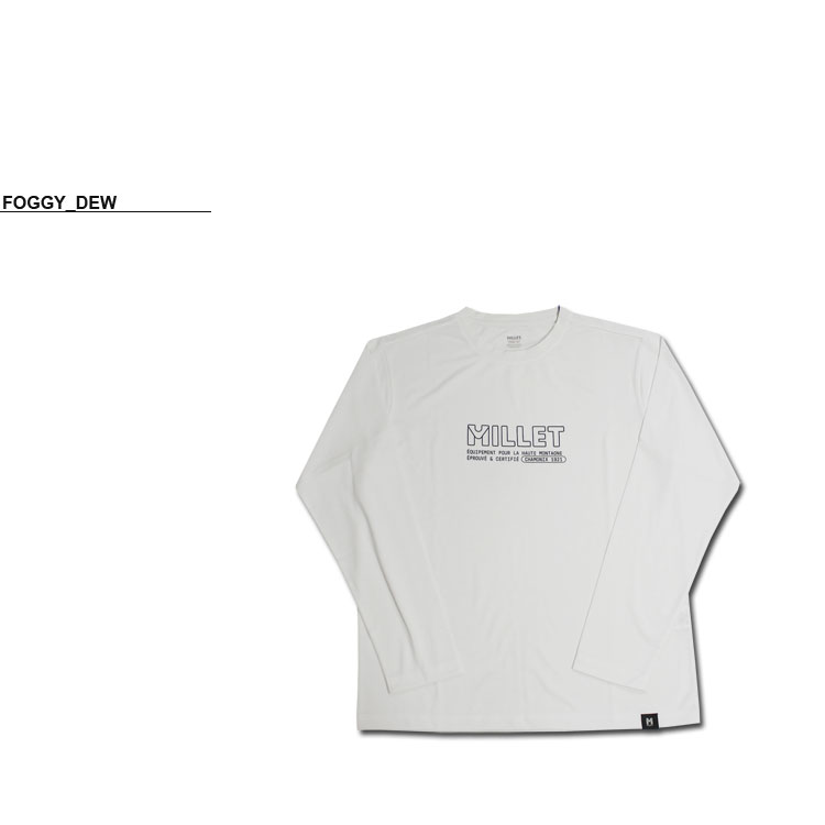 SALE ミレー Tシャツ ロンT MILLET LOGO L/S T-SHIRTS 長袖 ロンティ