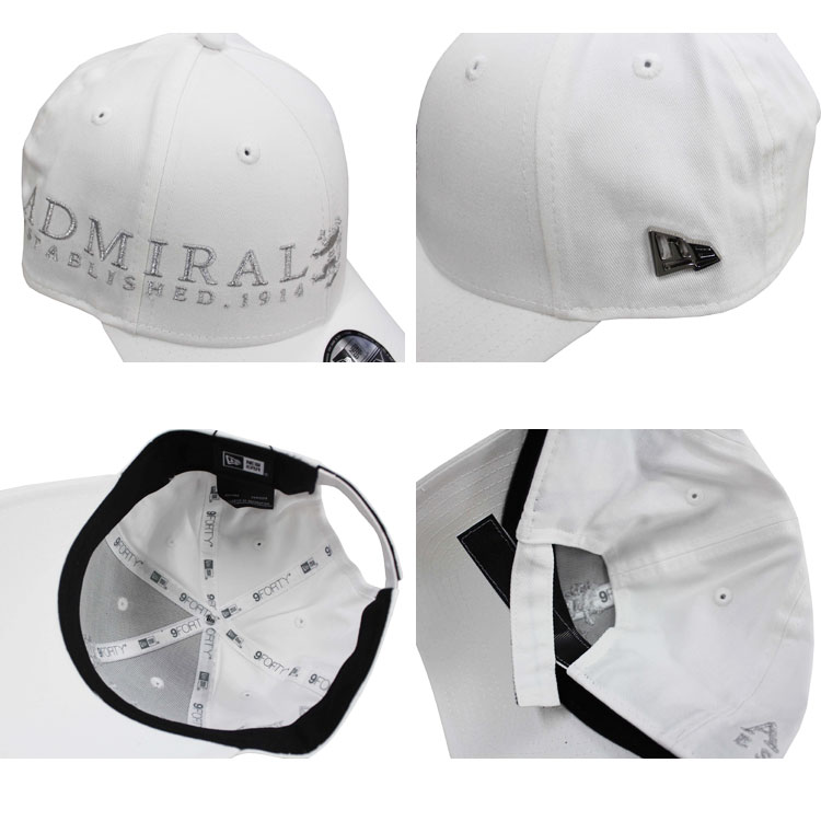 アドミラル ゴルフ キャップ Admiral GOLF NEWERA SIDE LOGO 9FORTY