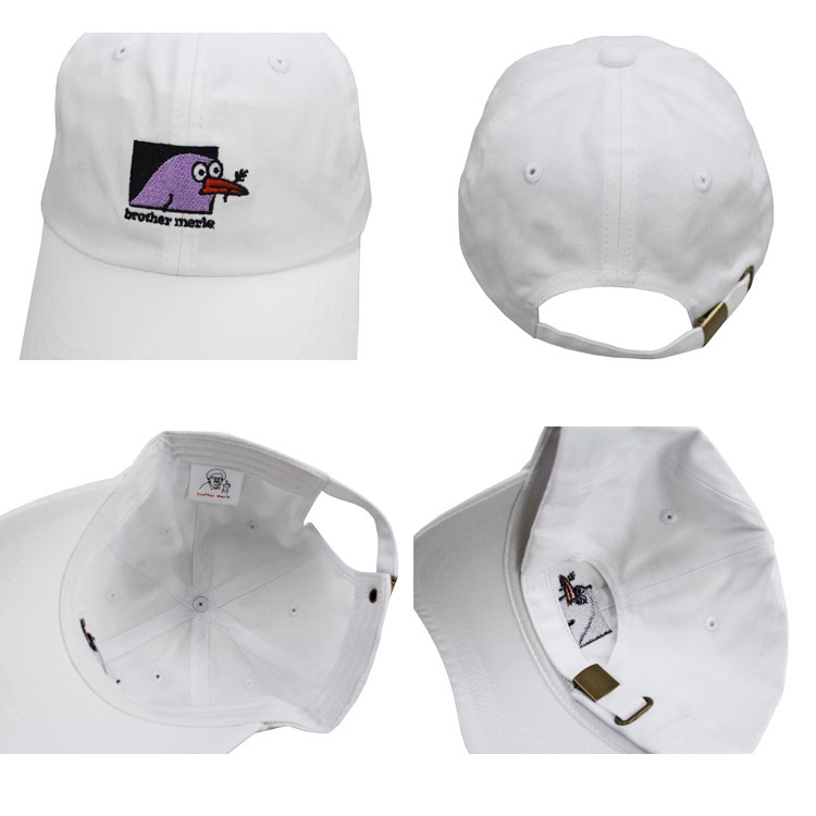 ブラザーマール キャップ BROTHER MERLE Bird emb DAD CAP ロー