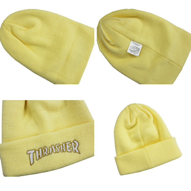 THRASHER（スラッシャー） ビーニー ニット帽 THRASHER Outline LOGO