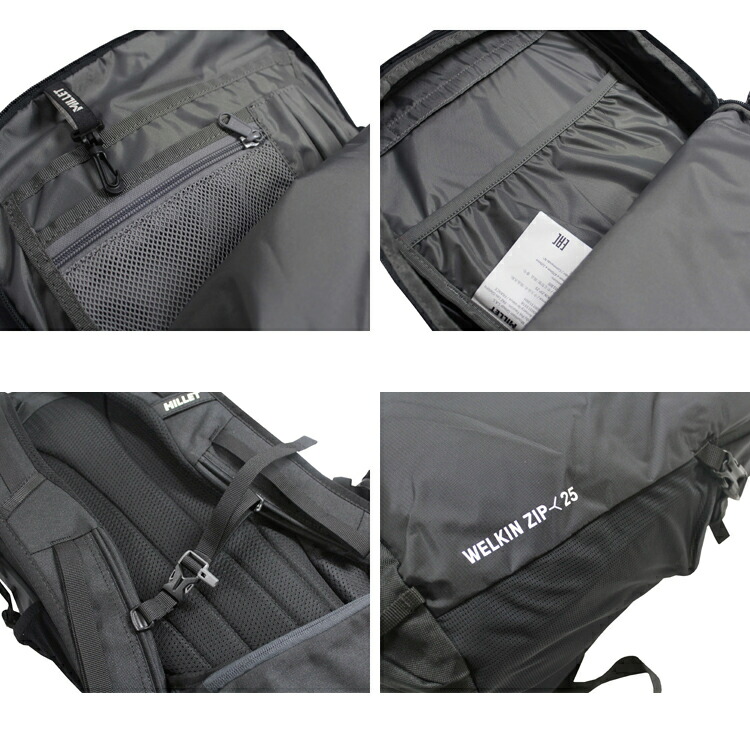 ミレー リュック MILLET WELKIN ZIP BACK PACK 25L バックパック