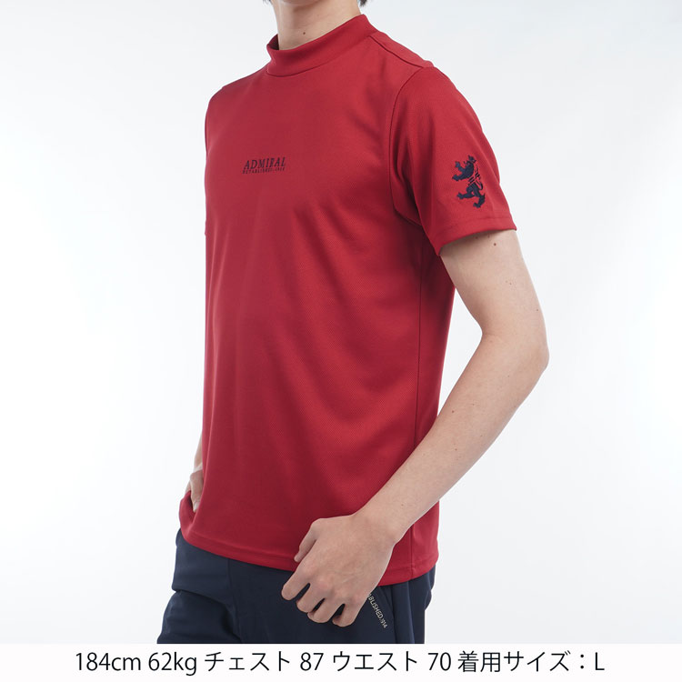 20％OFF 在庫一掃SALE】SALE アドミラル ゴルフ モックネックシャツ