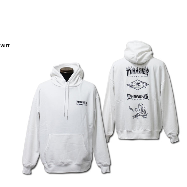 THRASHER（スラッシャー） パーカー THRASHER Logos HOODIE SWEAT