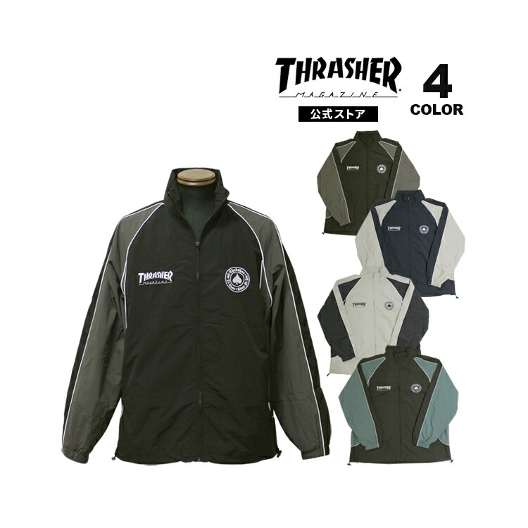 THRASHER（スラッシャー） SALE ジャケット THRASHER NYLON TRACK