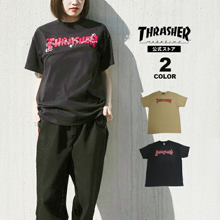 ★Thrasher Chains By Daniel Shepard T-Shirt 関税込★ 25ss25th2c.jpg