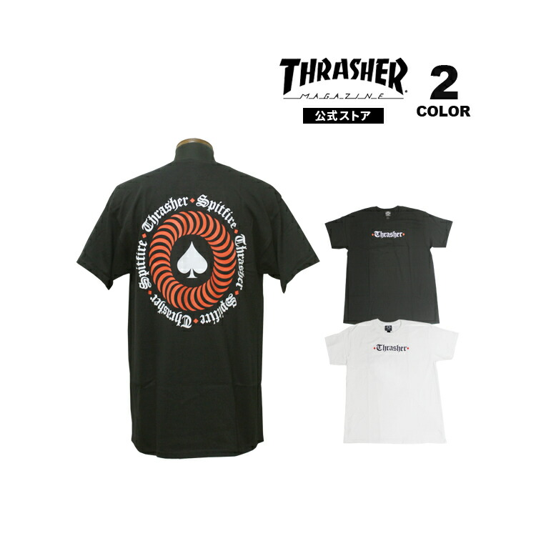 THRASHER（スラッシャー） SALE Tシャツ THRASHER SPITFIRE THE END