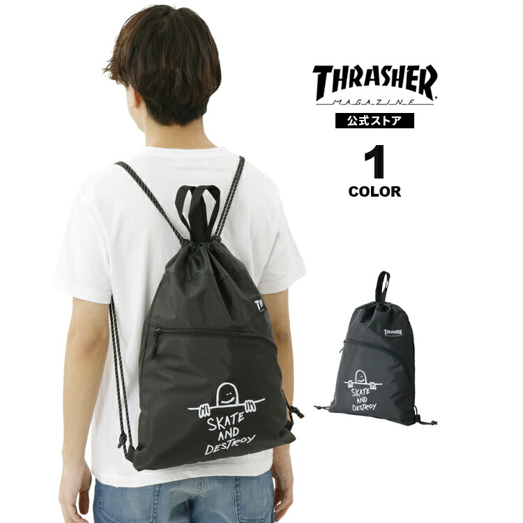 THRASHER（スラッシャー） ナップサック THRASHER GONZ SAD KNAPSACK