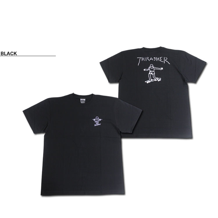 THRASHER（スラッシャー） Tシャツ THRASHER Gonz Art S/S T-SHIRTS