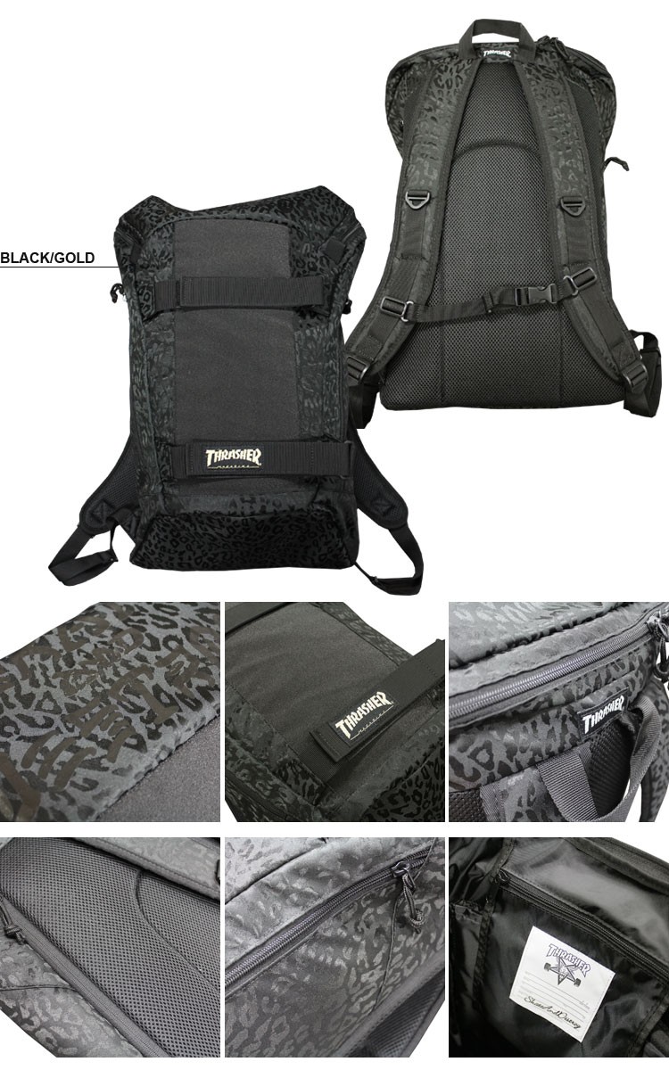 THRASHER（スラッシャー） SALE THRASHER LEOPARD JAQUARD BACK PACK