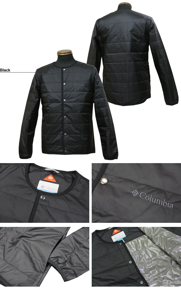 Columbia ブラックジャケット MLサイズ Columbia ブルゾン アウター Columbia／COLUMBIA BLACK LABEL