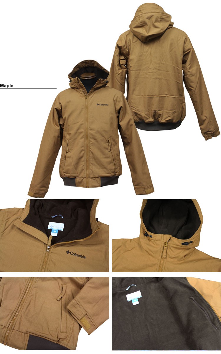 SALE コロンビア スポーツウェア Columbia ICE HILL HOODIE JACKET アイスヒルフーディジャケット ブラック 黒  オリーブ ネイビー ブラウン アウトレット