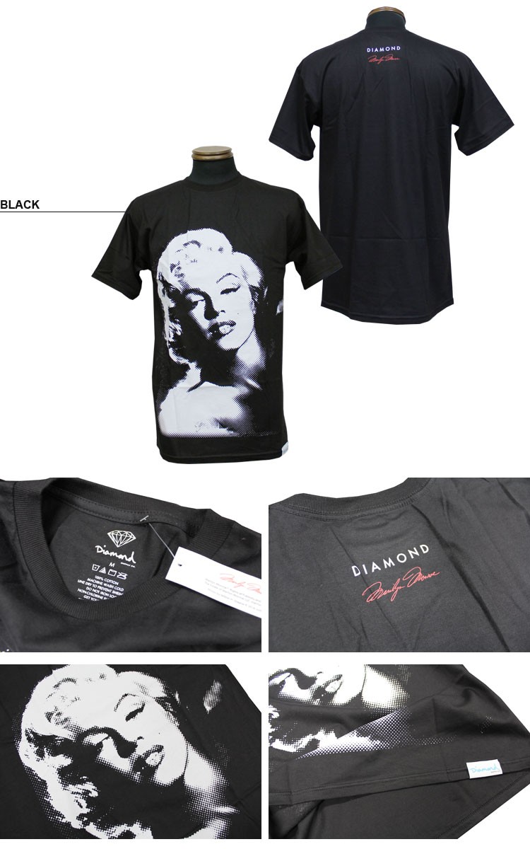 SALE ダイヤモンドサプライ Diamond SUPPLY CO. Tシャツ MARILYN