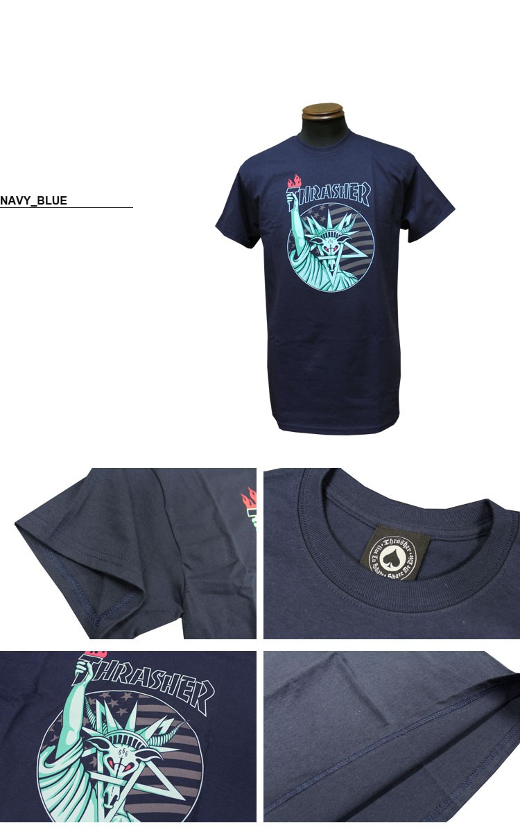 THRASHER（スラッシャー） THRASHER Tシャツ 半袖 LIBERTY GOAT T 