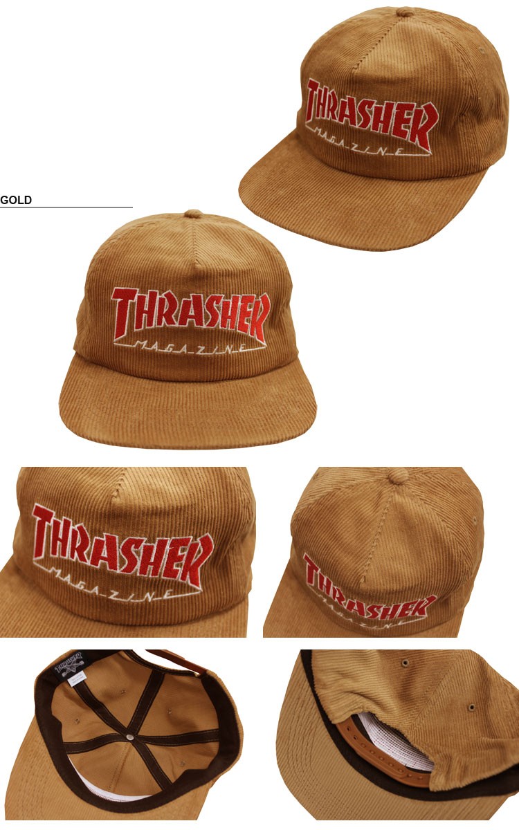 THRASHER バーガンディ コーデュロイキャップ セール】【THRASHER×JOURNAL STANDARD】別注 コーデュロイ